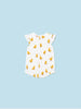 1713 Baby 3PC Bubble Bodysuits, Yellow Chickies - Back