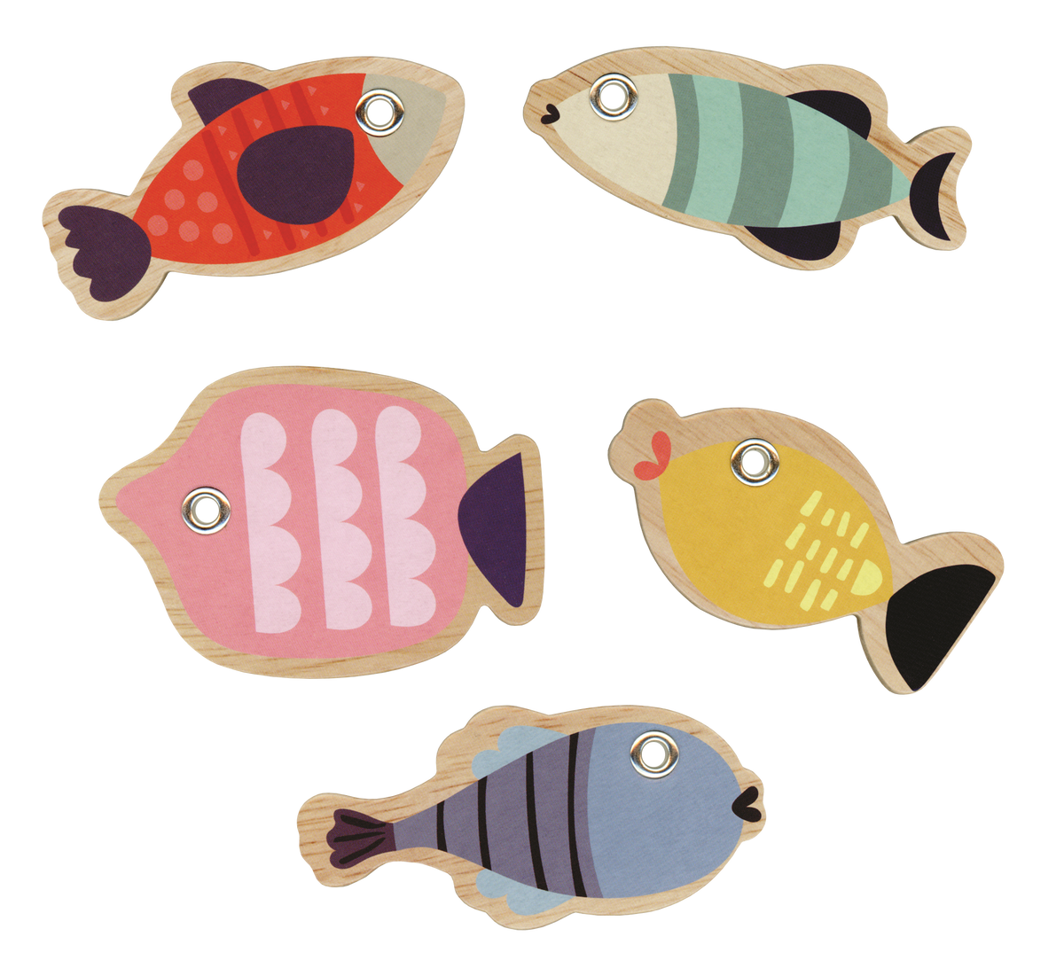 Book and Fishing Toy -1, 2, 3, 4, 5, Once I Caught a Fish Alive
