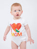 Eric Carle, The Very Hungry Caterpillar Bodysuit, UNISEX, I Love Mom