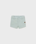 201 Infant Boys Classic Twill Chino Shorts - Lagoon 