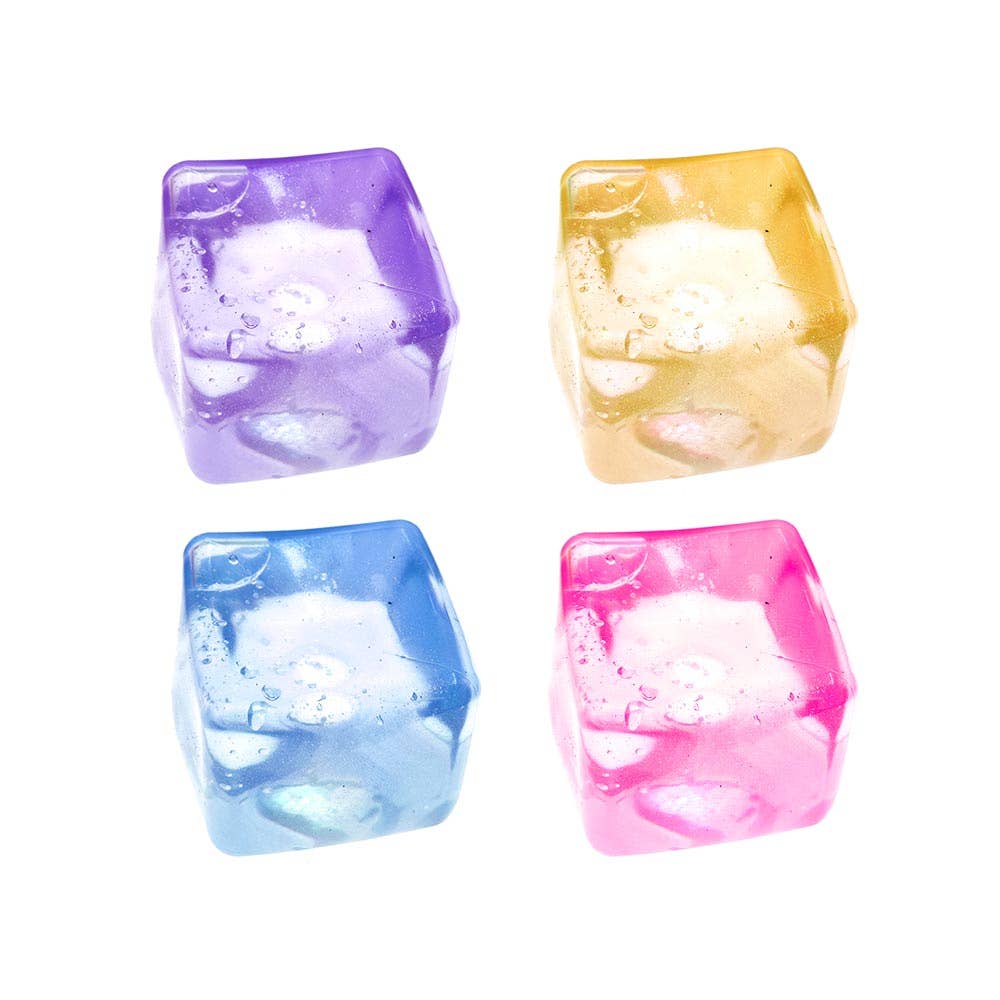 Slow Rise Squishy Sensory Toy - Nice Ice Cube Squeeze Squishy Stress Relief Toy
