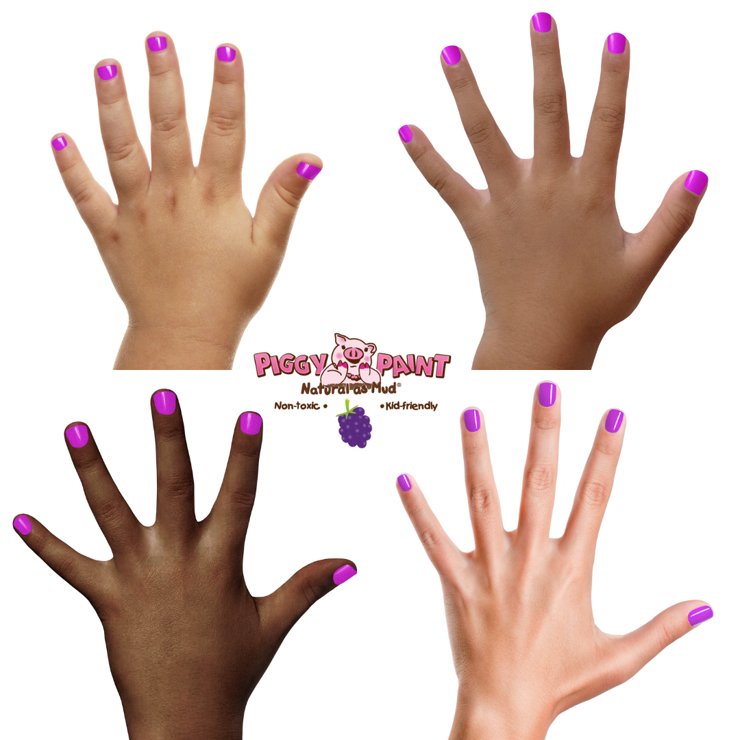 Piggy Paint Scented Non-toxic Kids Nail Polish 🍇- Grouchy Grape