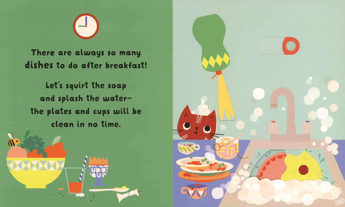 Book - Interactive Book, It's Time To... Clean It!