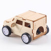 Tween/Teen DIY Toy Craft STEM Kit, Pull String Car, 7Y+