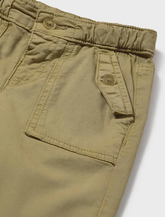 2501 Toddler Boy Twill Pants with Pockets - Sand beige