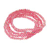 5PCS - Sparkling Faceted Beaded Stackable Stretch Multi Layered Bracelet: Light,Turquoise