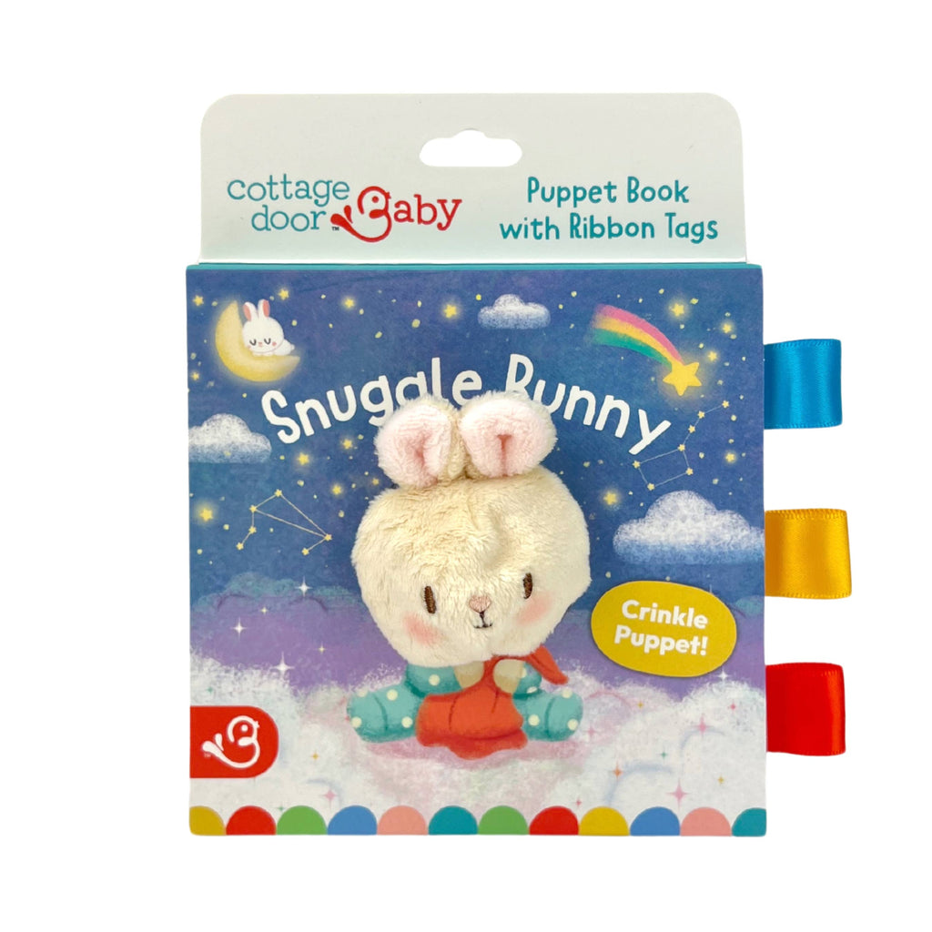 Finger Puppet and Activity Sensory Board Book, Snuggle Bunny Crinkle