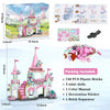Builder Brick XL Set, Fairytale Dream Pink Castle (740 pcs)