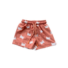 Toddler and Mini Boy's Swim Shorts Recycled Swimwear UPF 50, Crab Sunset