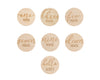 Wooden Reversible Monthly Milestone Photo Prop