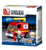 Builder Bricks - Fire Fighting Vehicles (Blind Shipping Random Surprise)