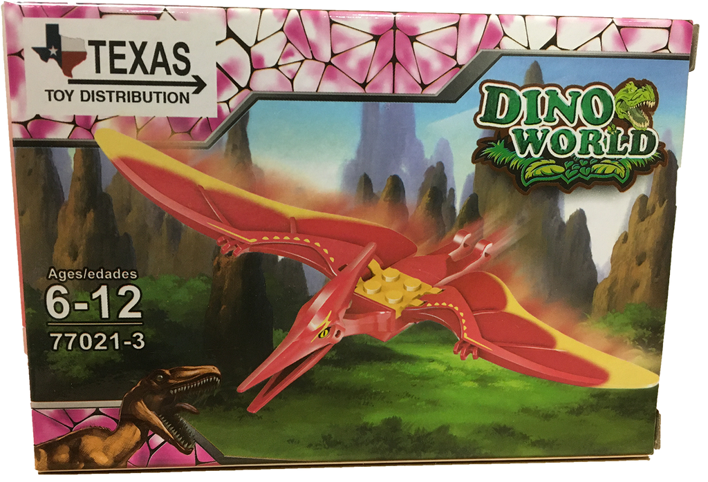 Builder Bricks - Dinosaur Brick Kit(Blind Shipping Random Surprise)
