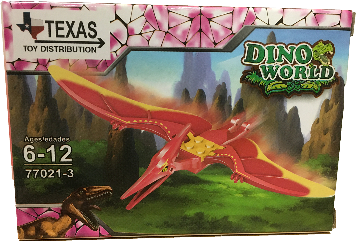 Builder Bricks - Dinosaur Brick Kit(Blind Shipping Random Surprise)