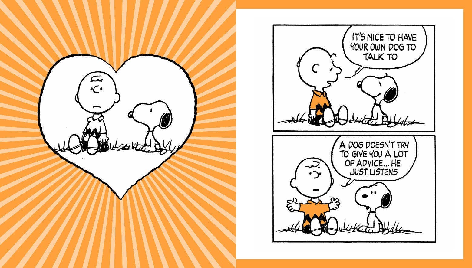 Book - The Peanuts Guide to Happiness, Snoopy/Woodstock