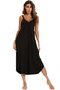 V-Neck Midi Lounge Dress (4 COLOR OPTIONS)