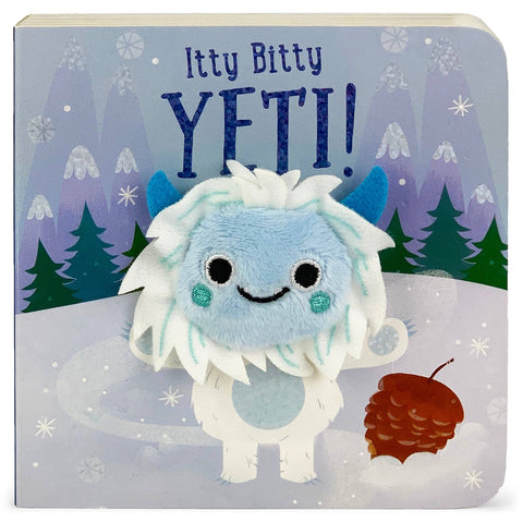 Board Book - Finger Puppet: Itty Bitty Yeti Finger Puppet Board Book