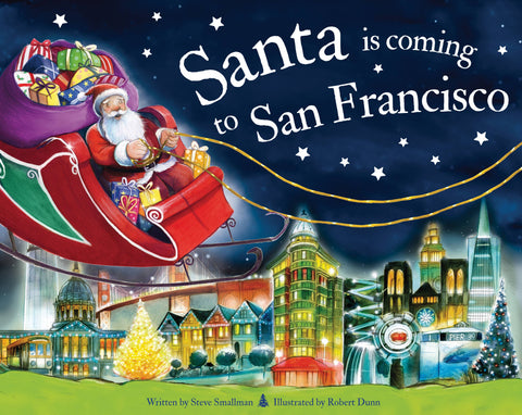 Hardcover Book: Santa Is Coming to San Francisco