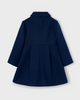 4440 Mini Girls Classic Formal Dress Coat Navy Blue