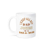 Ceramic Humor Mugs - 11 oz I Keep All My Dad Jokes In a Dad A Base, Heat Transforming Mug