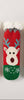 Kids Christmas Fuzzy Winter Socks, Reindeer Festive Red