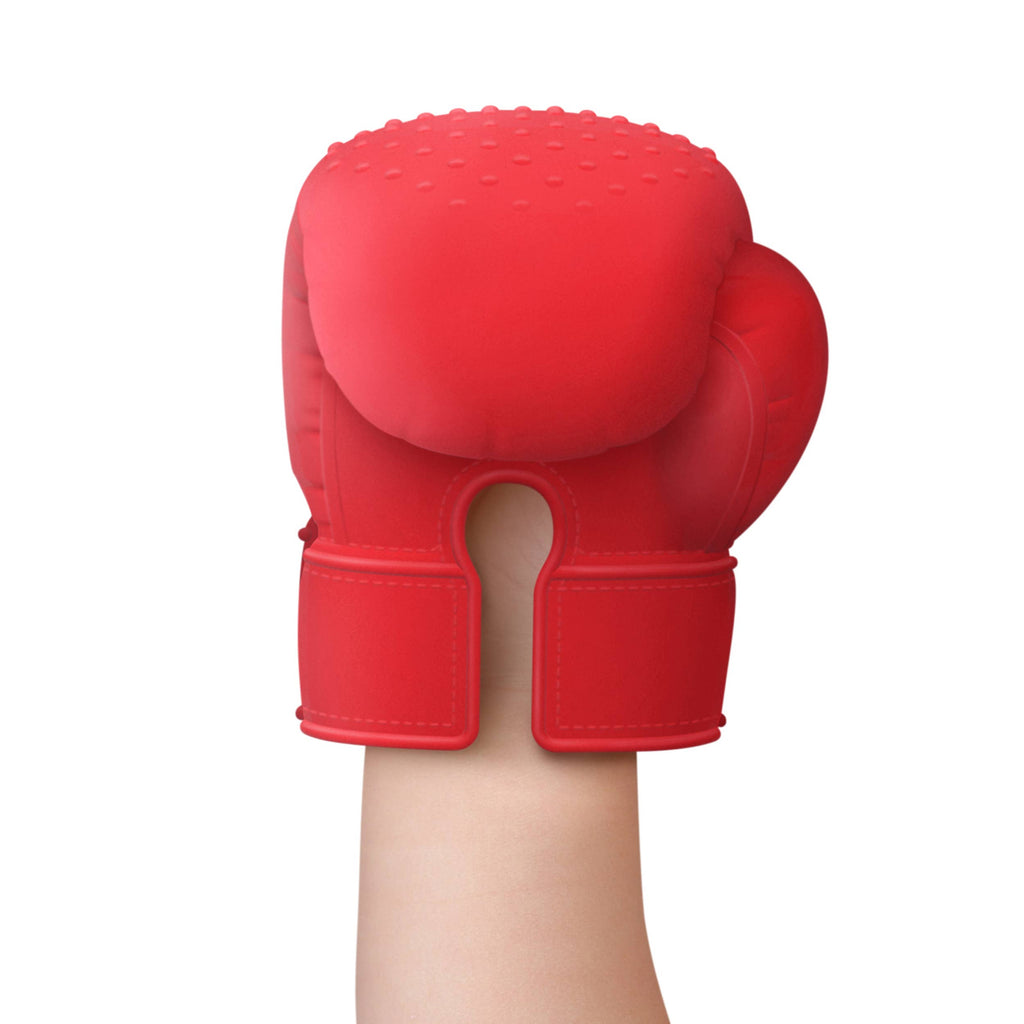 Buff Baby Silicone Teething Toy, Boxing Glove Teething Mitt