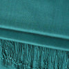 Solid Pashmina Shawl Scarf - Teal Peacock