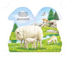 Board Book, Animal Shaped Touch and Feel Book - Furry Lamb, 0-3yrs