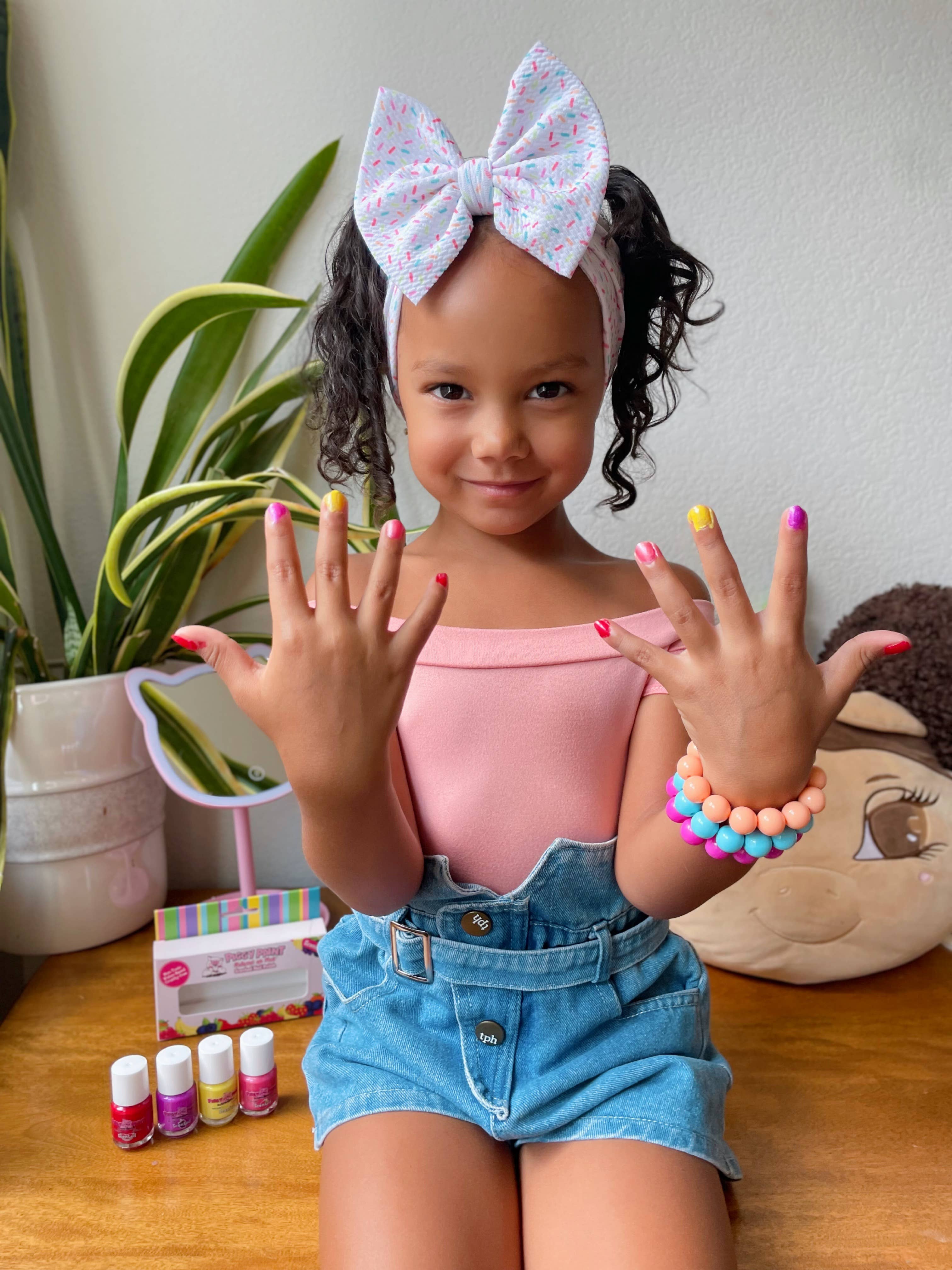 Piggy Paint Scented Non-toxic Kids Nail Polish 🍇- Grouchy Grape
