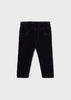 Girls Mayoral Basic Corduroy Trouser Pants, Front Pockets, Navy Blue 
