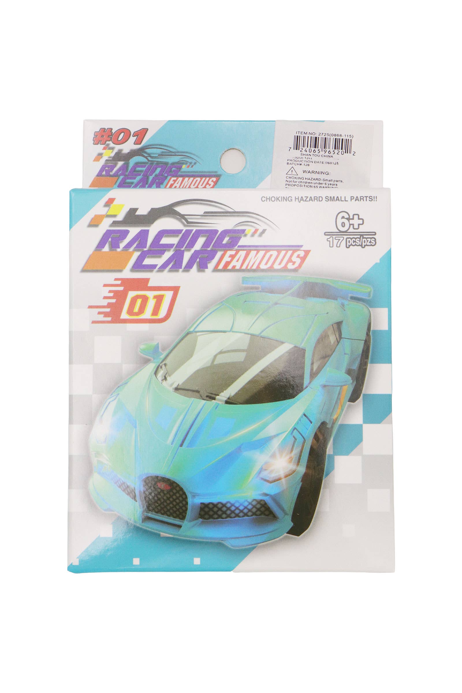 Builder Bricks, Racing Car DIY Mini Kit (17-20 pcs)
