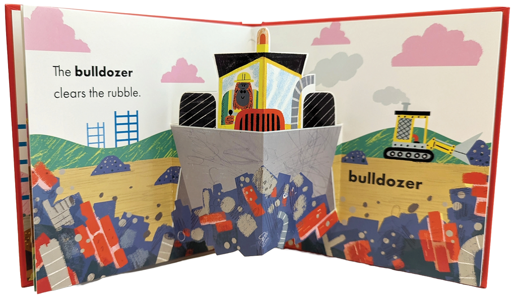 Book - Pop-Up Vehicles: Let's Dig!