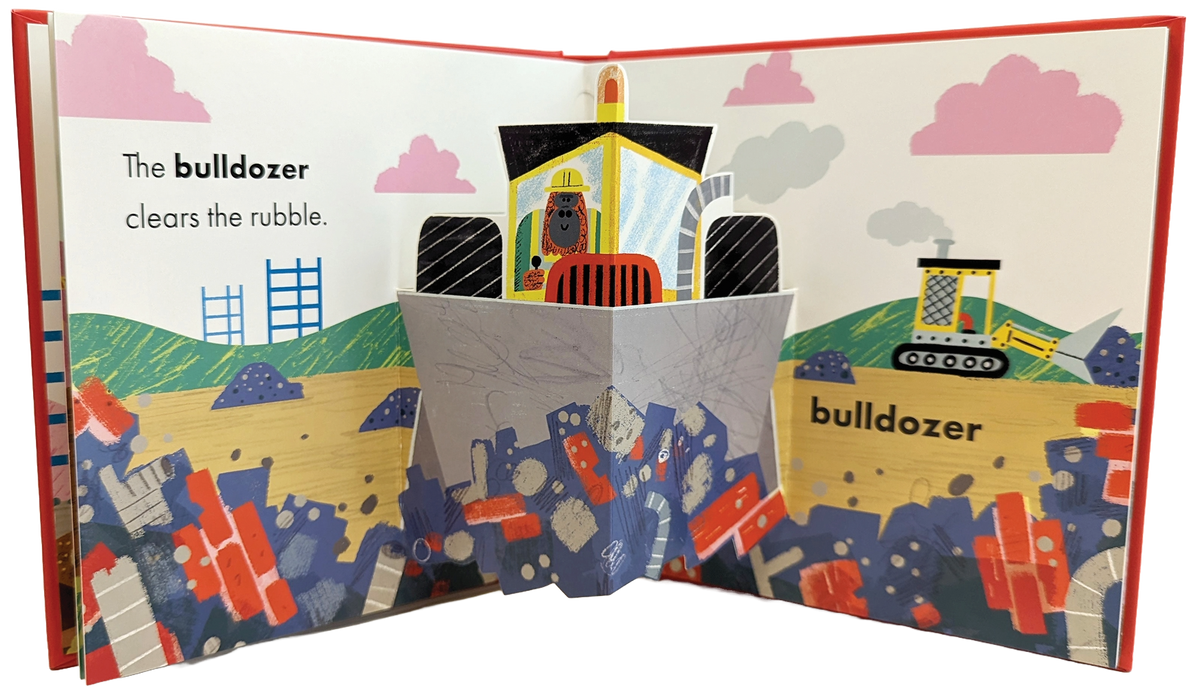 Book - Pop-Up Vehicles: Let's Dig!