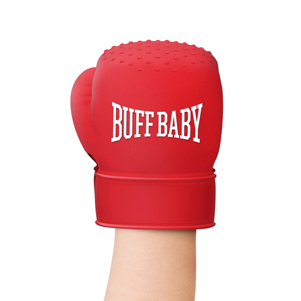 Buff Baby Silicone Teething Toy, Boxing Glove Teething Mitt