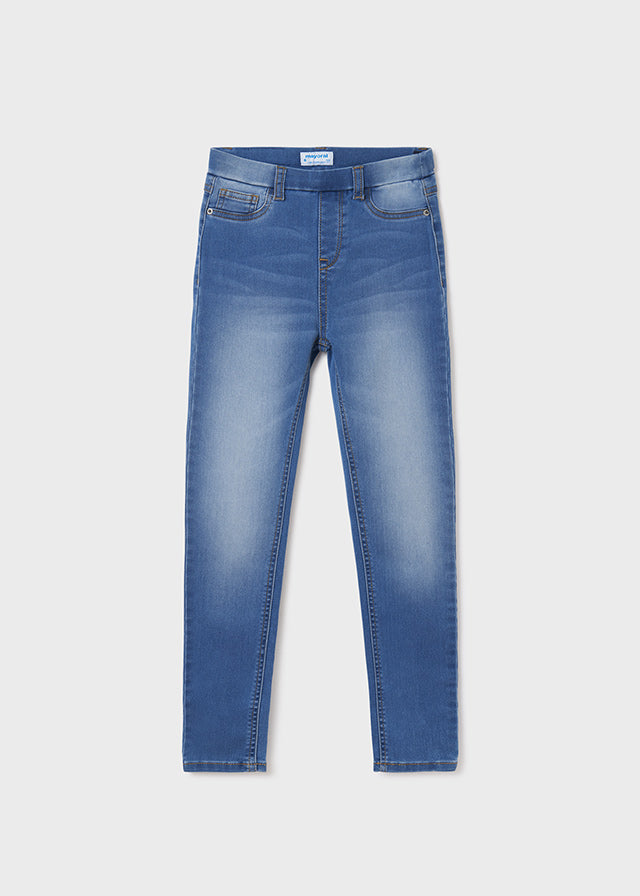Buy Light Blue Ankle Fit Denim Jeans Online | Tistabene - Tistabene