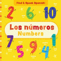 Find and Speak Spanish Los numeros Numbers bilingual book cover