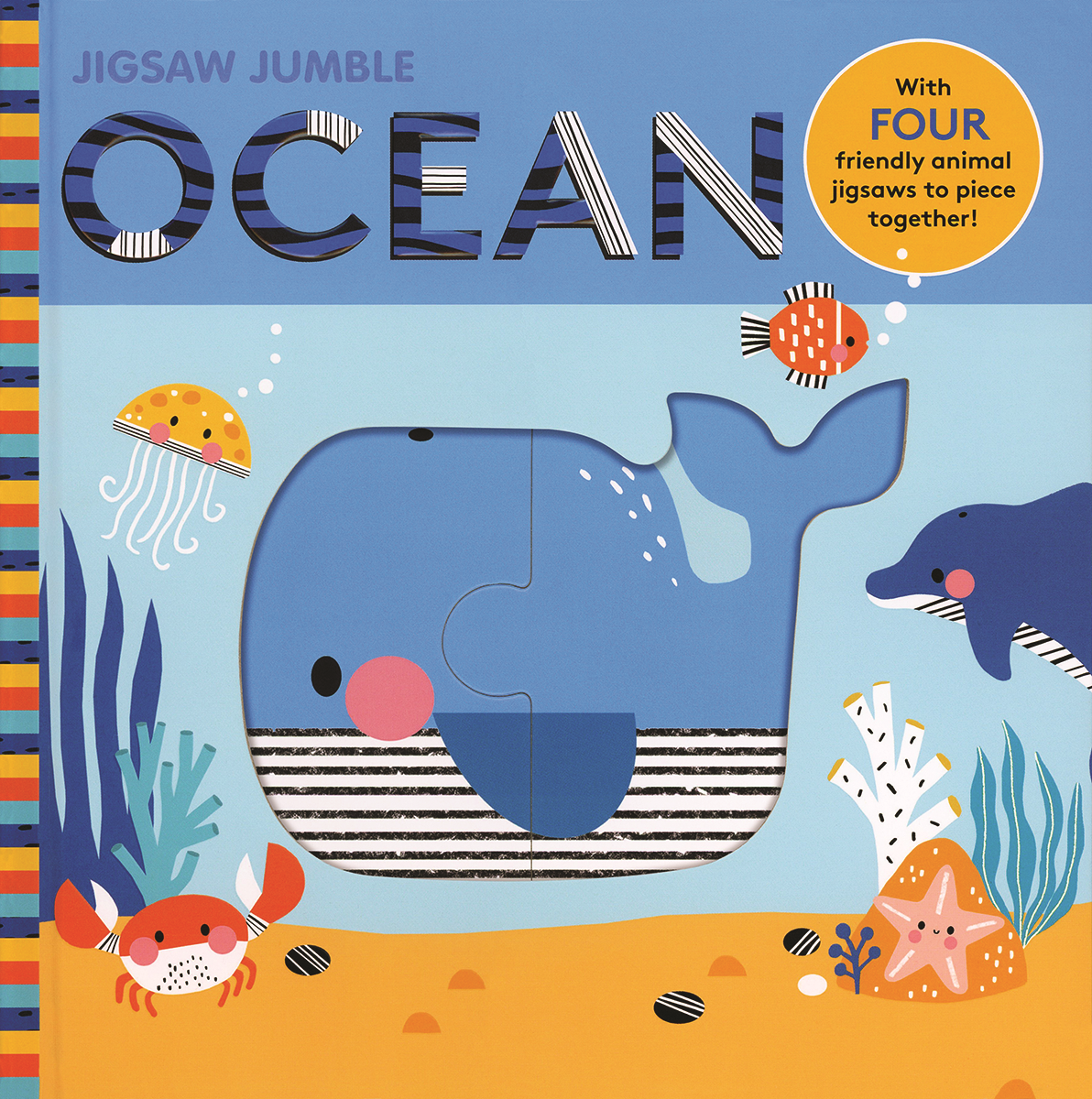 Book - Interactive Jigsaw Jumble Puzzle and Board Book: Ocean