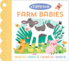 Teething Book - Tuffy Teether Indestructible Book: Farm Babies