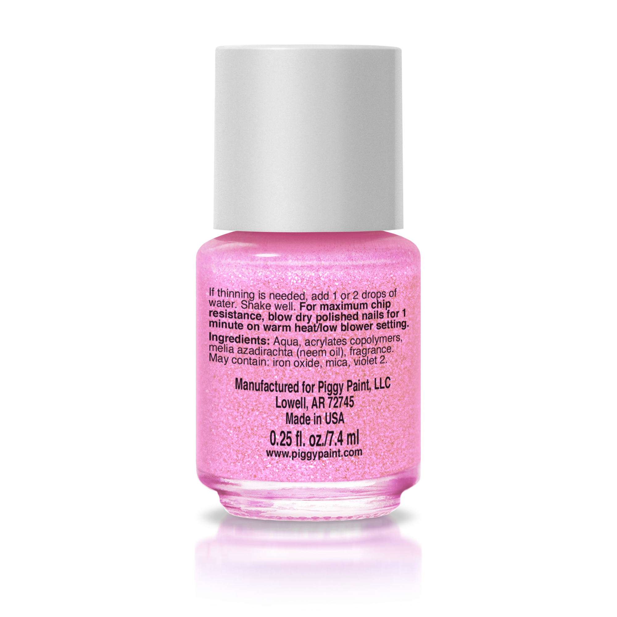 Piggy Paint Non-Toxic Kid-Safe Scented Nail Polish - Cupcake Cutie 🍰