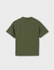 6035 Tween/Teen Boys Henley Pocket TShirt - Jungle Green
