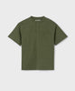 6035 Tween/Teen Boys Henley Pocket TShirt - Jungle Green