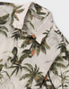 6117 Tween/Teen Boys S/S Button Up Dress Shirt - Palm Print
