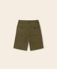 6249 Mayoral Teen Boys Soft Cotton Drawstring Bermuda Shorts, Olive Green