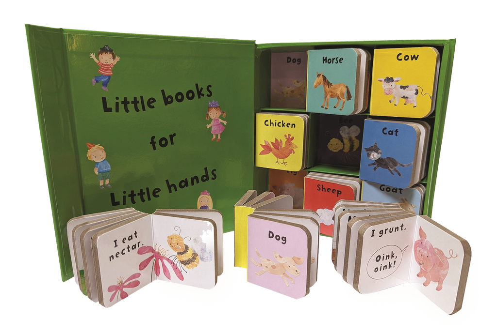 Book - Tiny Mini 9 Board Books Set: My Farm Animal World