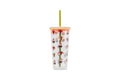 Cat Print Water Tumbler