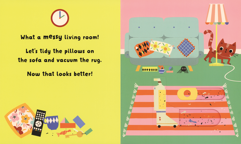 Book - Interactive Book, It's Time To... Clean It!