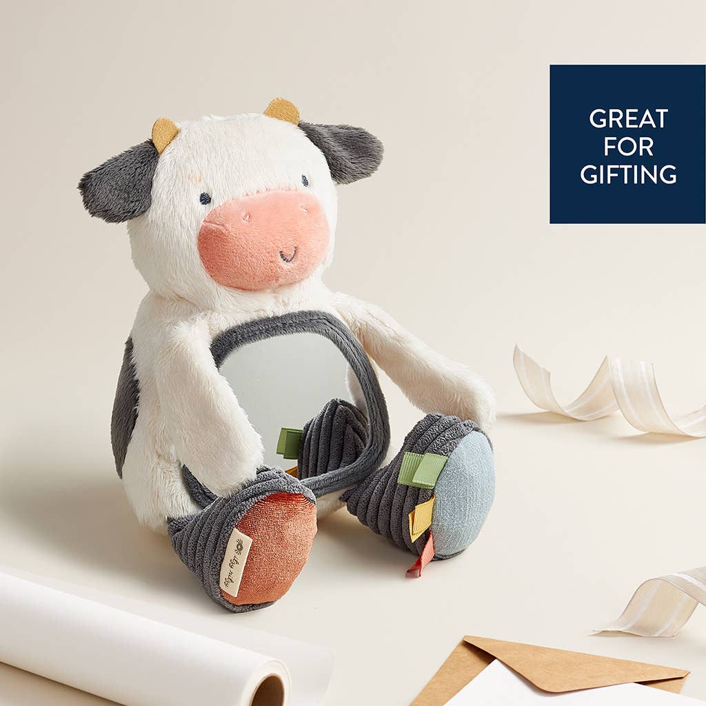 Itzy Bitzy Mirror™ Soft Plush Toy - Cow