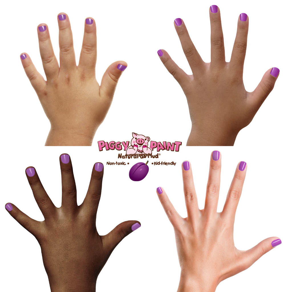 Piggy Paint Non-Toxic Kid-Safe Scented Nail Polish - Funky Fruit 🍇