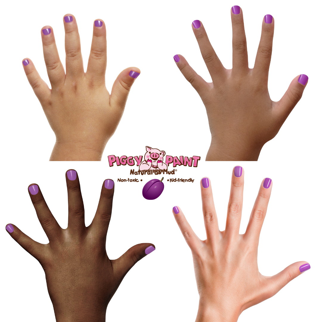 Piggy Paint Non-Toxic Kid-Safe Scented Nail Polish - Funky Fruit 🍇