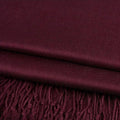 Solid Sustainable Viscose Shawl Scarf - Dark Chocolate