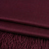 Solid Sustainable Viscose Shawl Scarf - Dark Chocolate